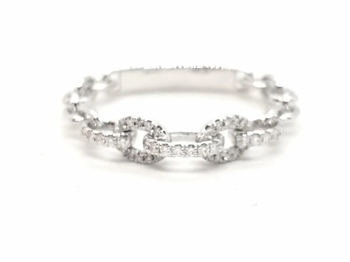 White Gold Diamond Ring - Image 14