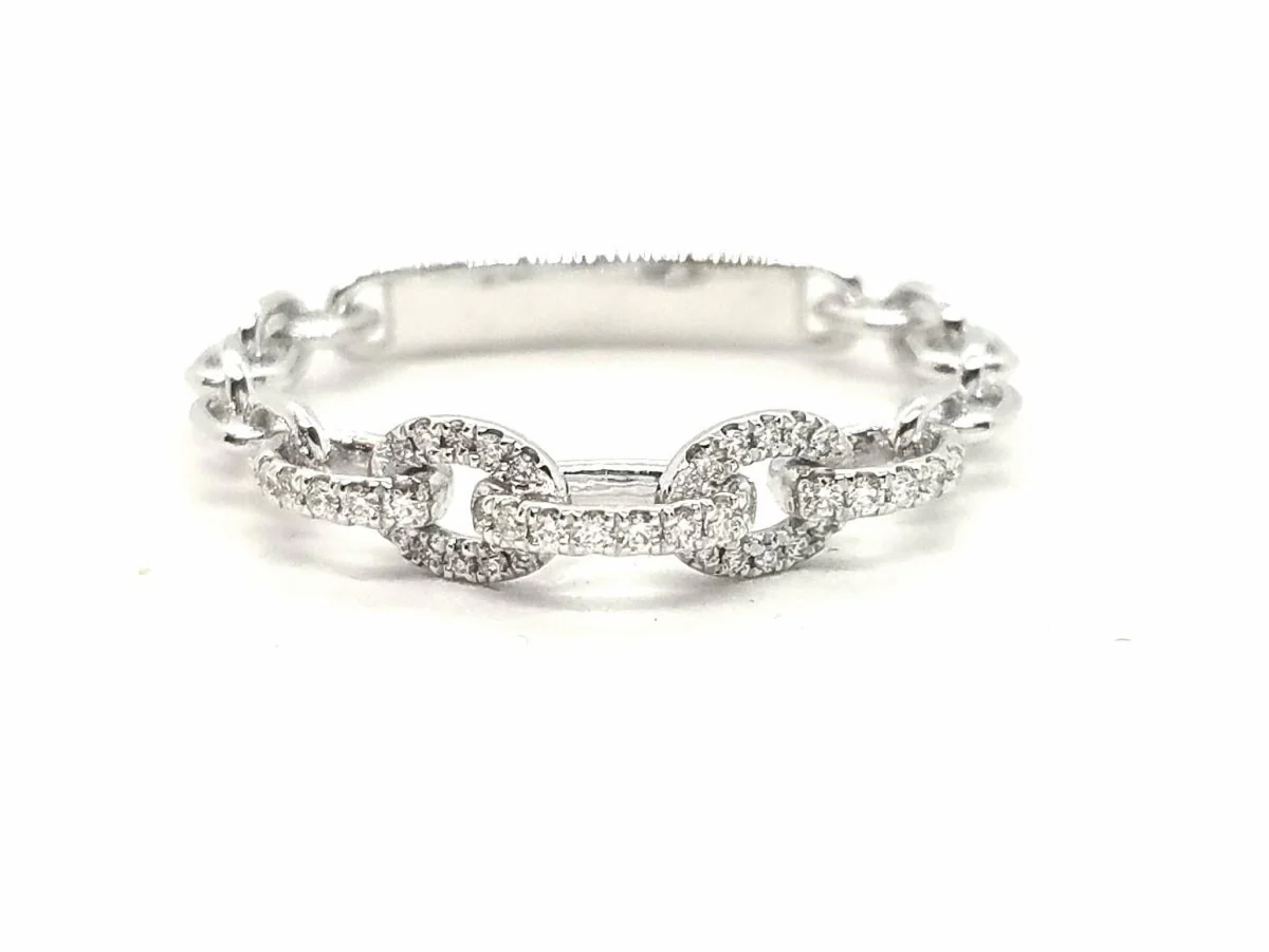 White Gold Diamond Ring - Image 3