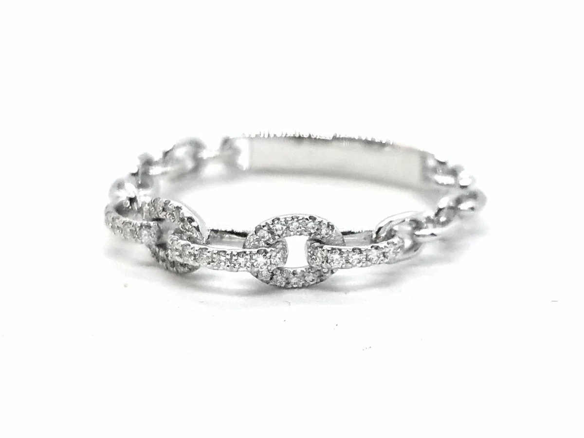 White Gold Diamond Ring - Image 4