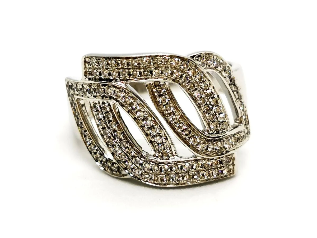 White Gold Diamond Ring - Image 5