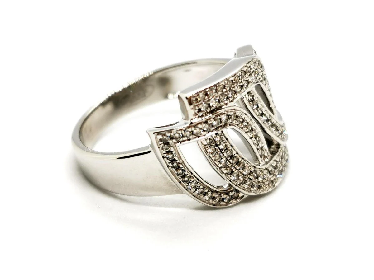 White Gold Diamond Ring - Image 7