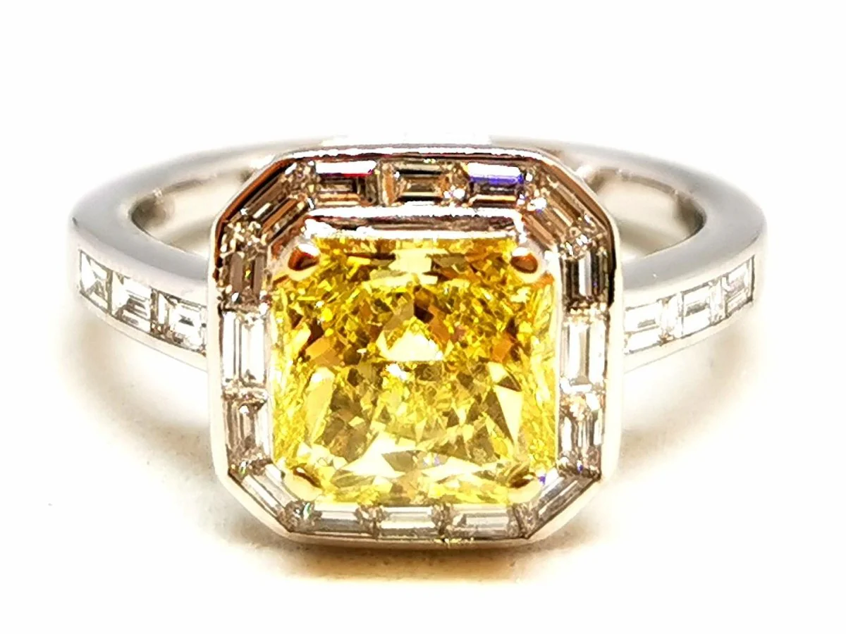 White Gold Diamond Ring - Image 5