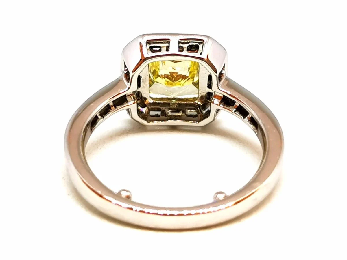 White Gold Diamond Ring - Image 7