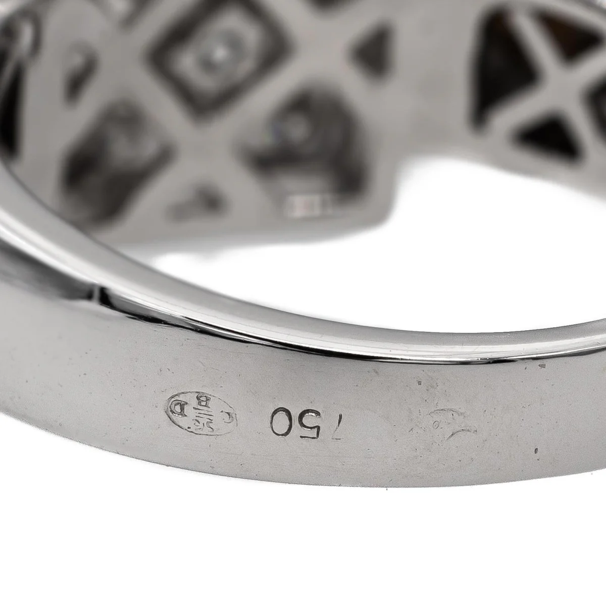 White gold and diamond ring - Image 6