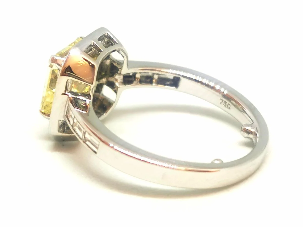 White Gold Diamond Ring - Image 8