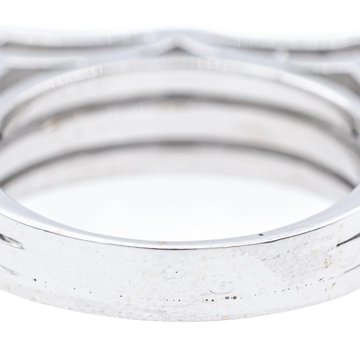 White gold, diamond and pink sapphire ring - Image 5