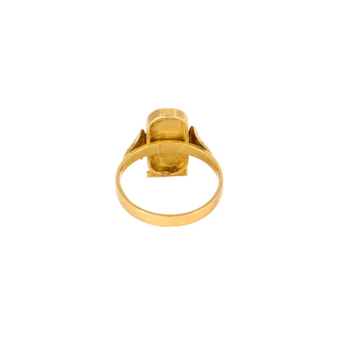 Yellow gold Bangle Ring - Image 5