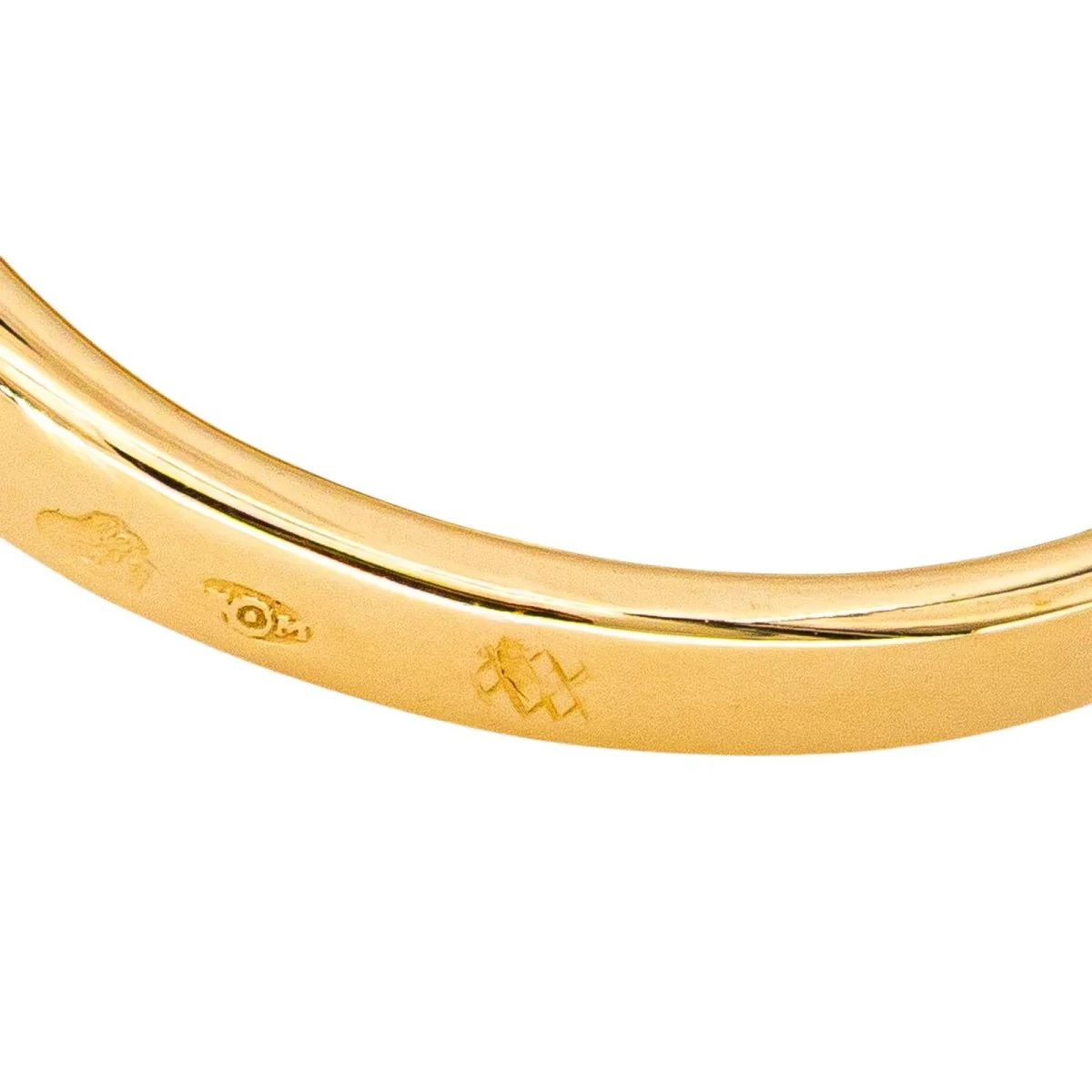 Ring Surroundings in yellow gold, citrine and diamonds - Image 7