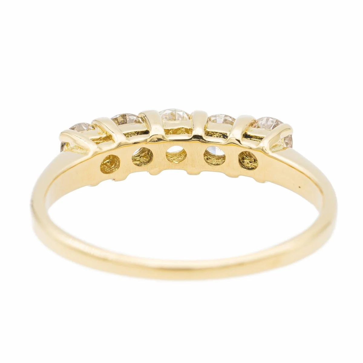 Yellow Gold Diamond Ring - Image 5