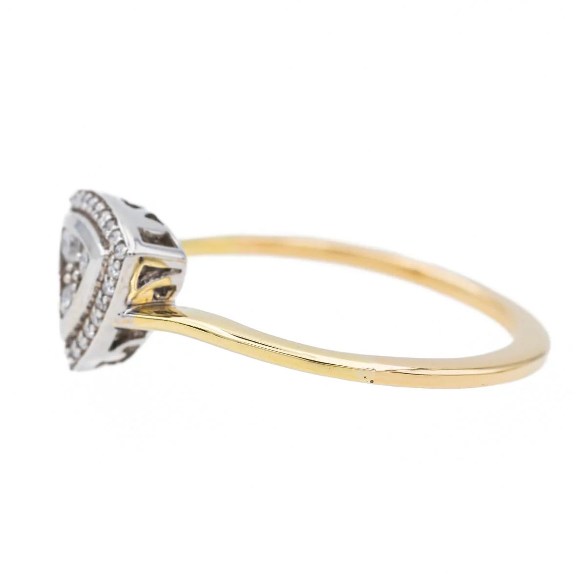 Yellow Gold Diamond Ring - Image 4