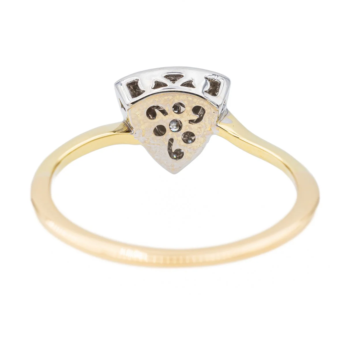 Yellow Gold Diamond Ring - Image 5