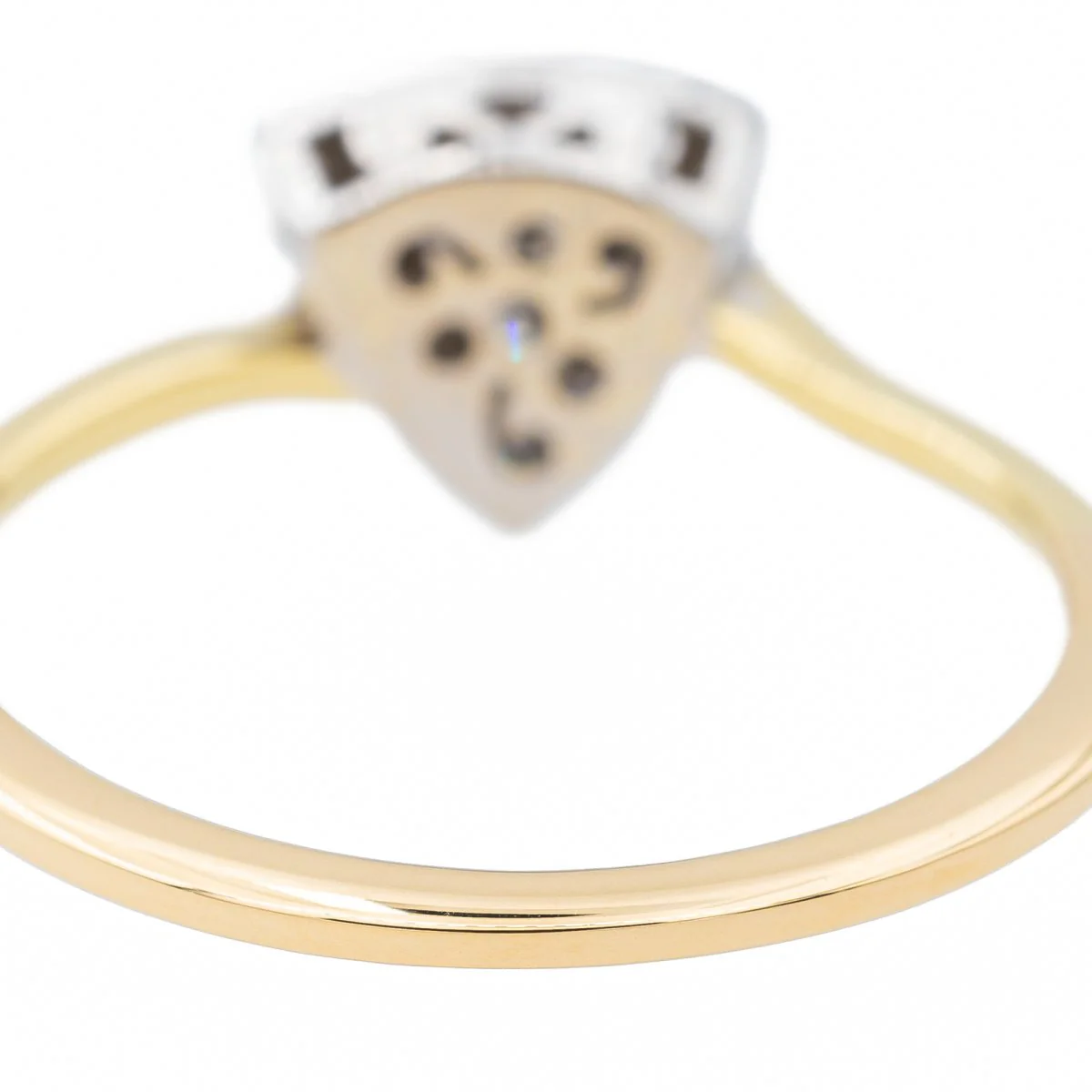 Yellow Gold Diamond Ring - Image 7