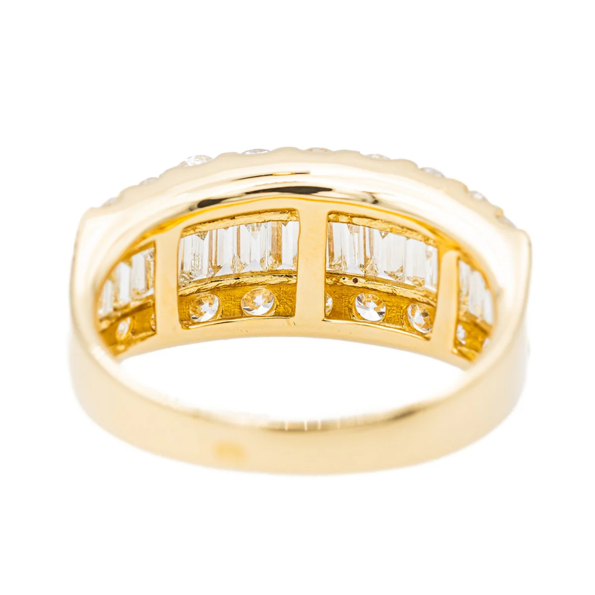 Yellow Gold Diamond Ring - Image 5