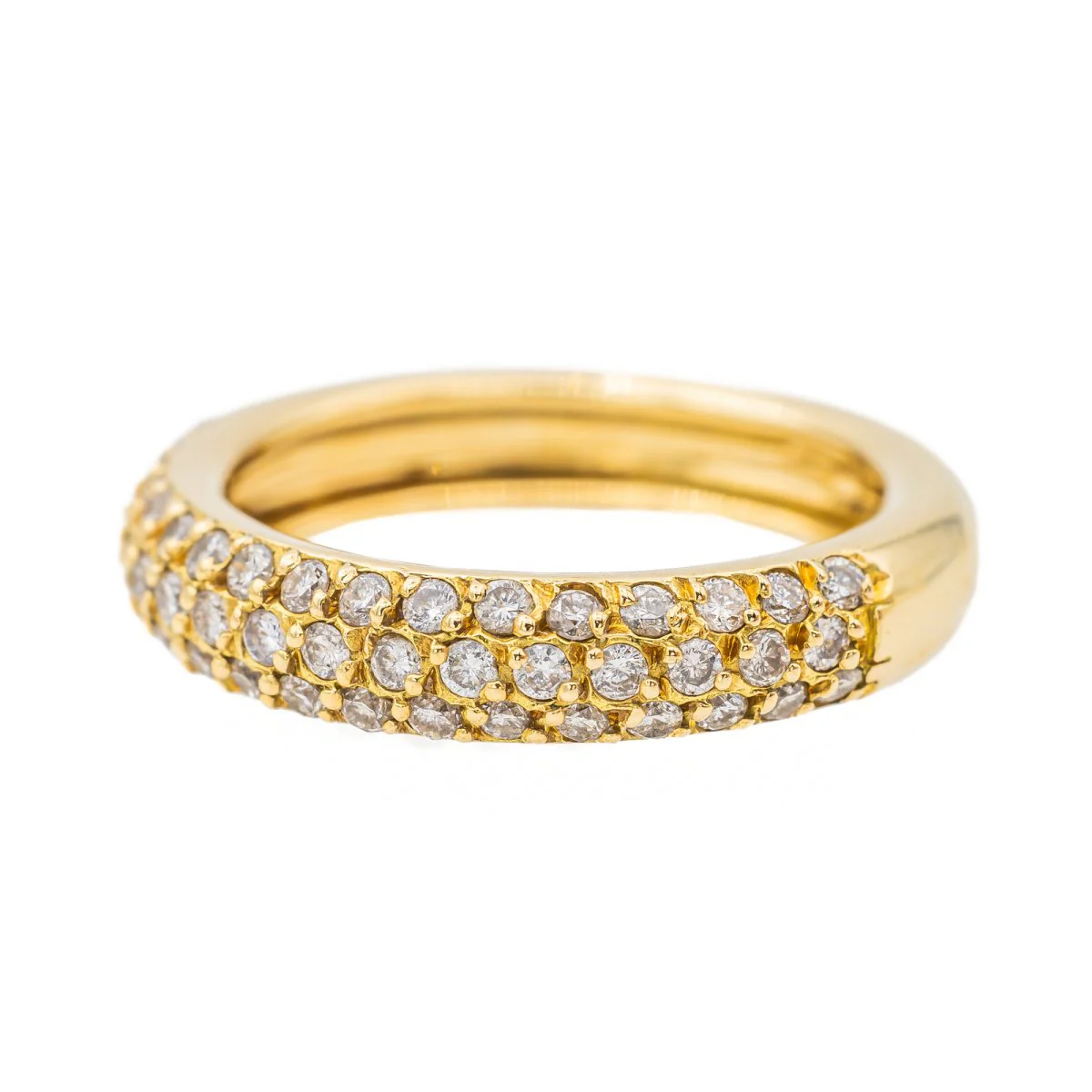 Yellow Gold Diamond Ring - Image 3