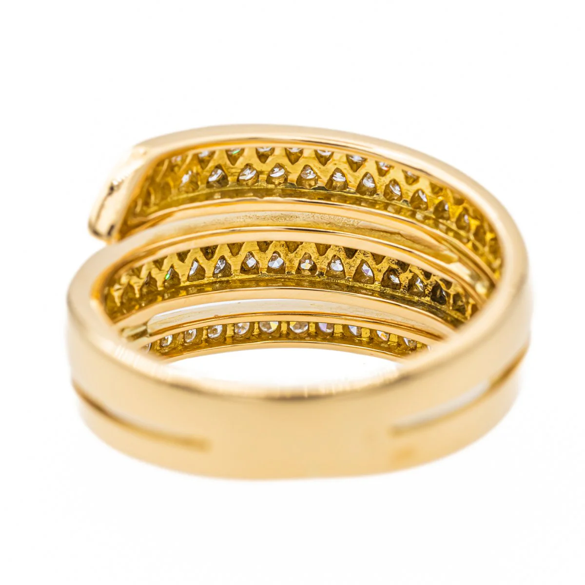 Yellow Gold Diamond Ring - Image 5