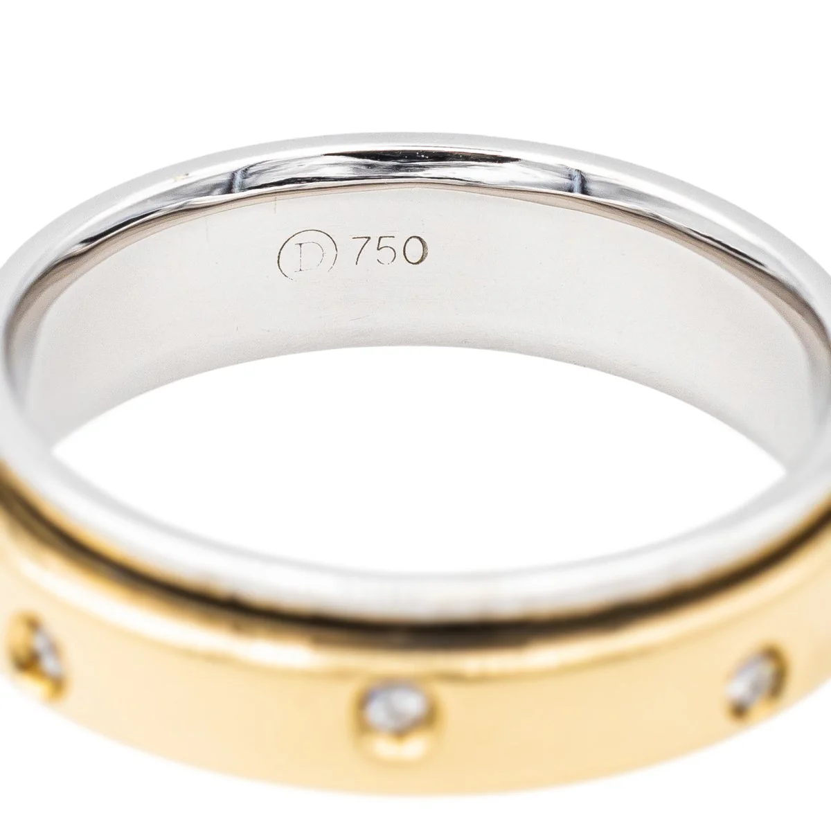 Yellow Gold Diamond Ring - Image 4