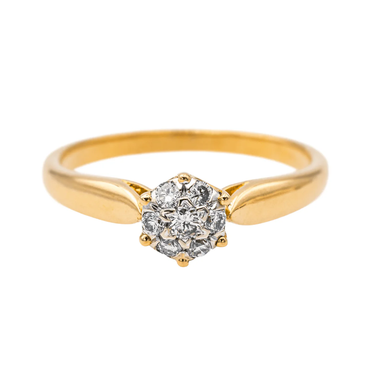 Yellow Gold Diamond Ring