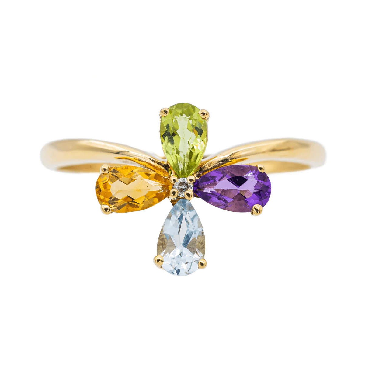 Yellow Gold Diamond Ring