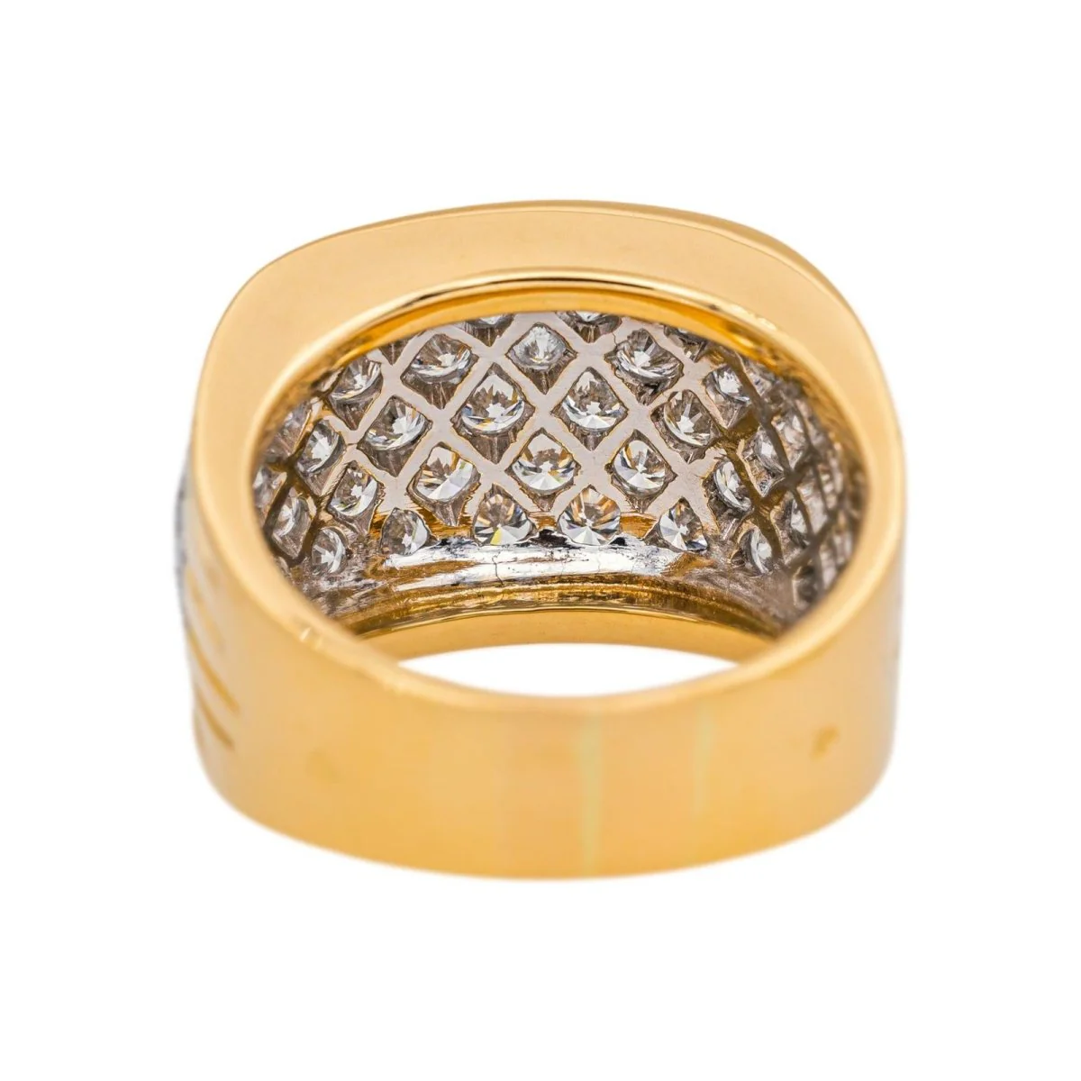 Ring Yellow gold diamond - Image 5