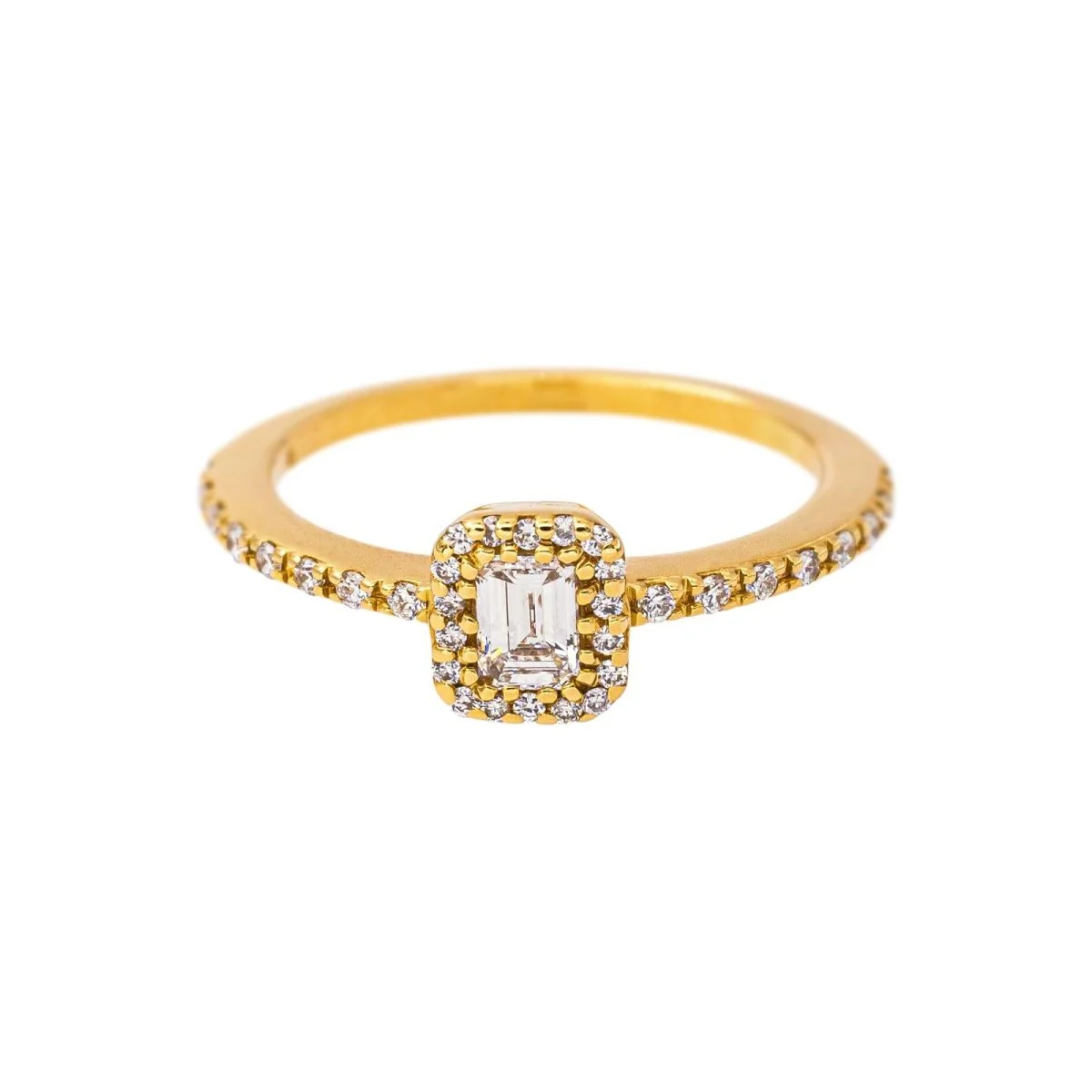 Yellow Gold Diamond Ring
