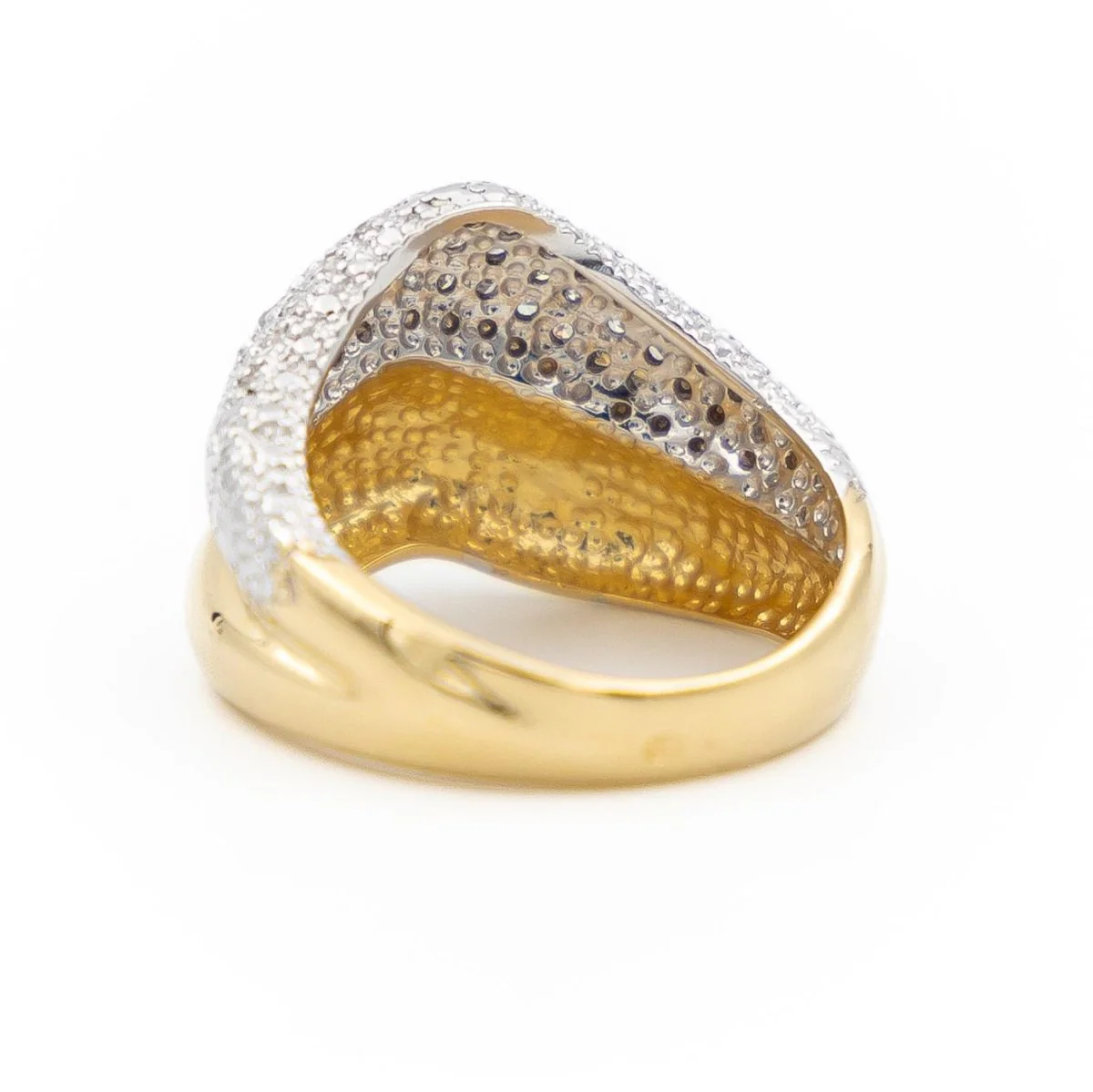 Yellow Gold Diamond Ring - Image 6