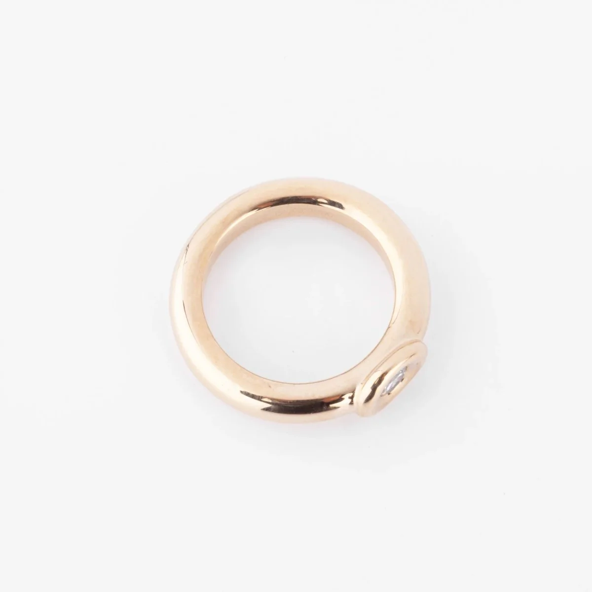 CHAUMET ring in yellow gold and diamond - Image 4