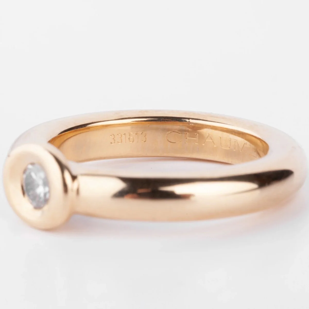 CHAUMET ring in yellow gold and diamond - Image 6