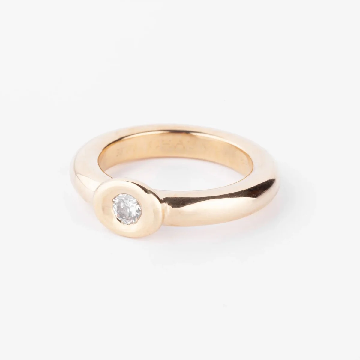 CHAUMET ring in yellow gold and diamond - Image 7