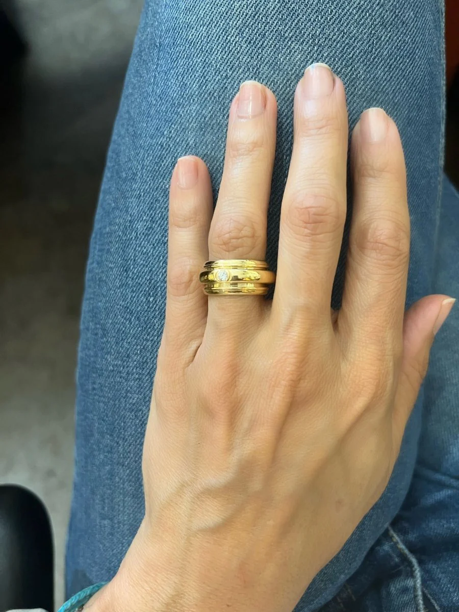Yellow gold and diamond ring from Piaget, Possession model - Image 11