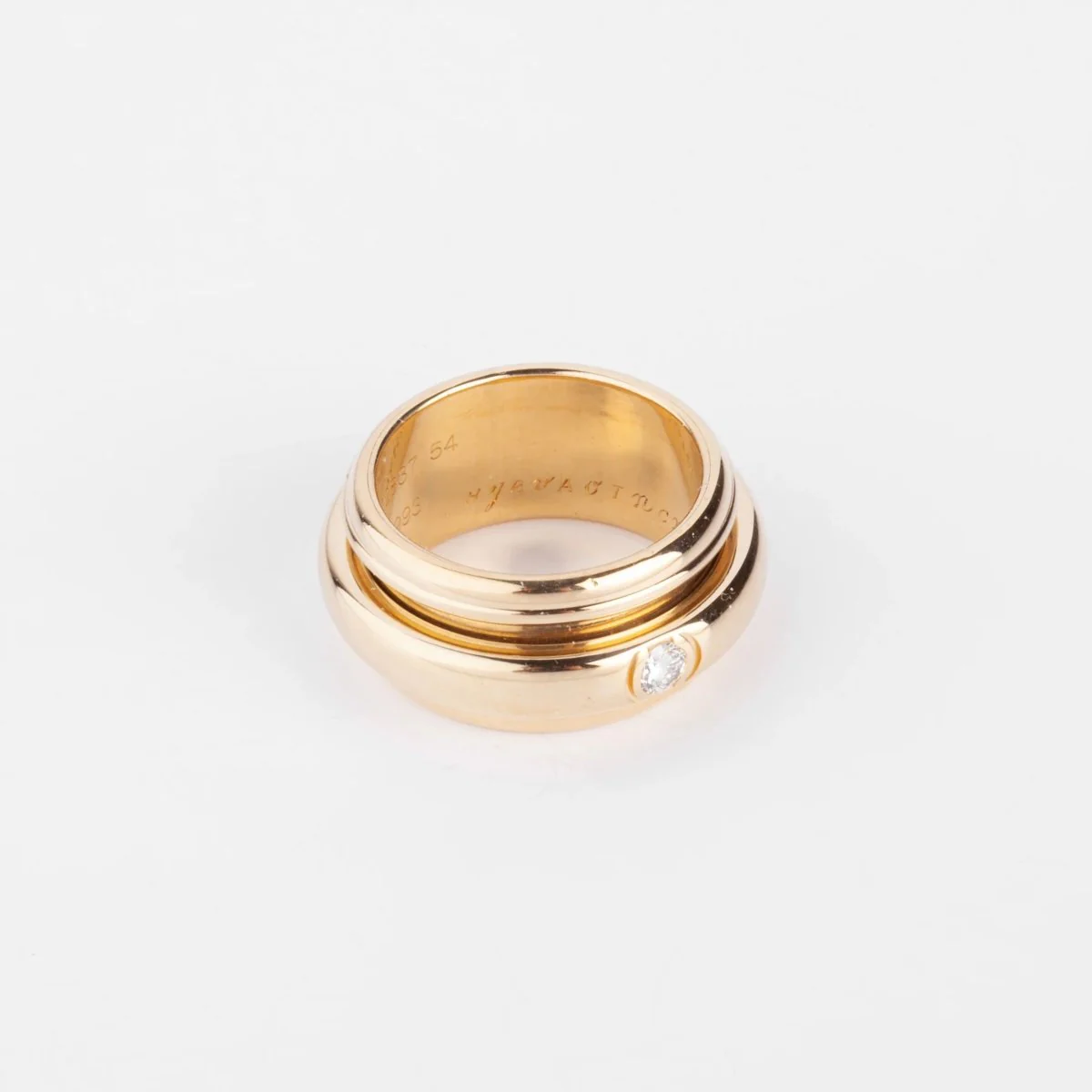 Yellow gold and diamond ring from Piaget, Possession model - Image 3