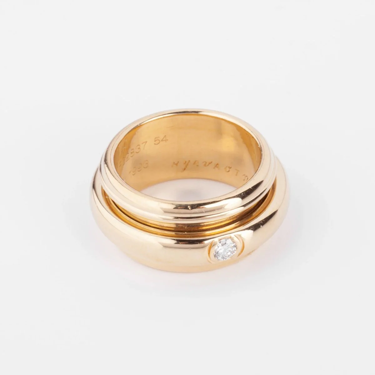 Yellow gold and diamond ring from Piaget, Possession model - Image 5
