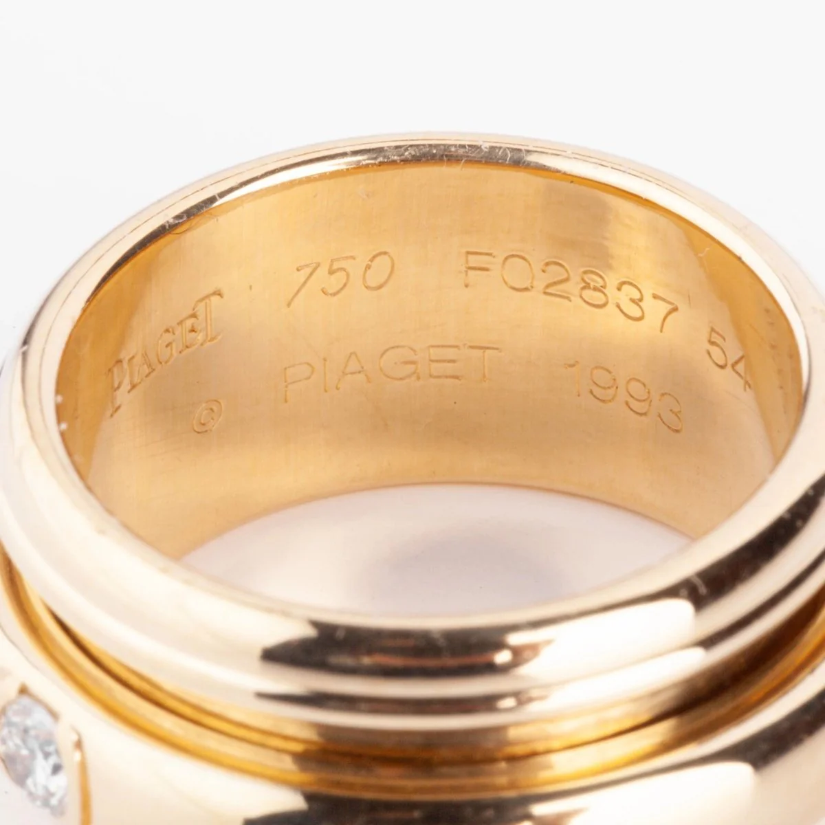 Yellow gold and diamond ring from Piaget, Possession model - Image 7