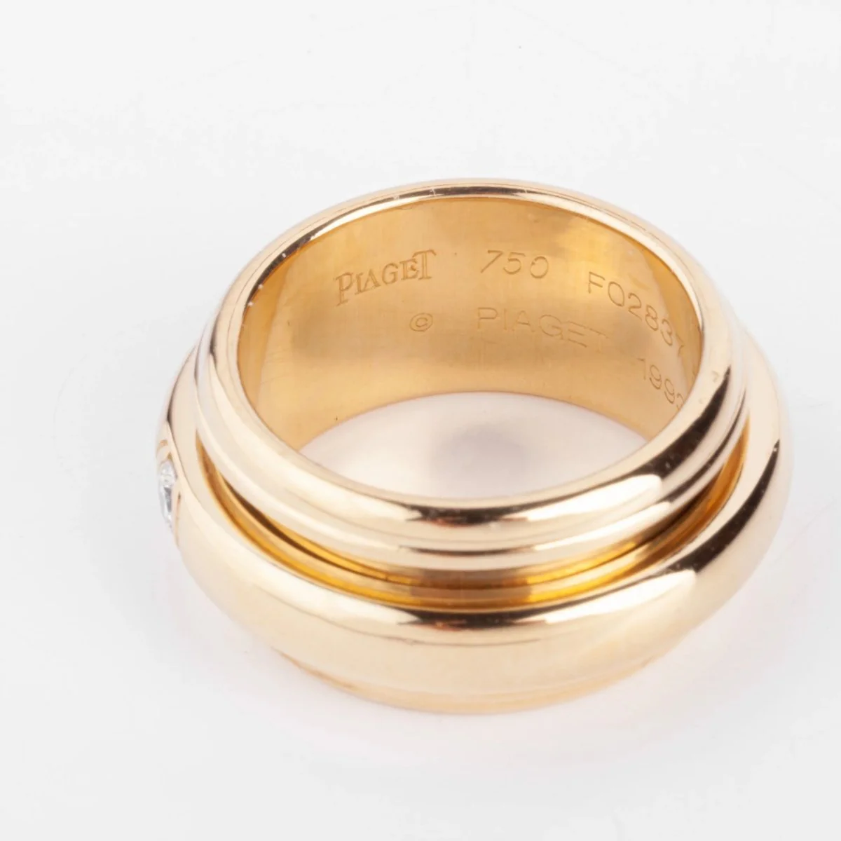 Yellow gold and diamond ring from Piaget, Possession model - Image 8