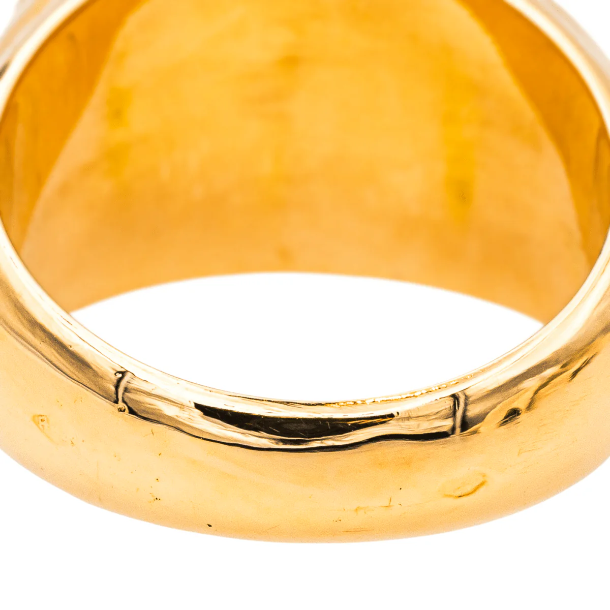Ring Rush in yellow gold and lapis lazuli - Image 7
