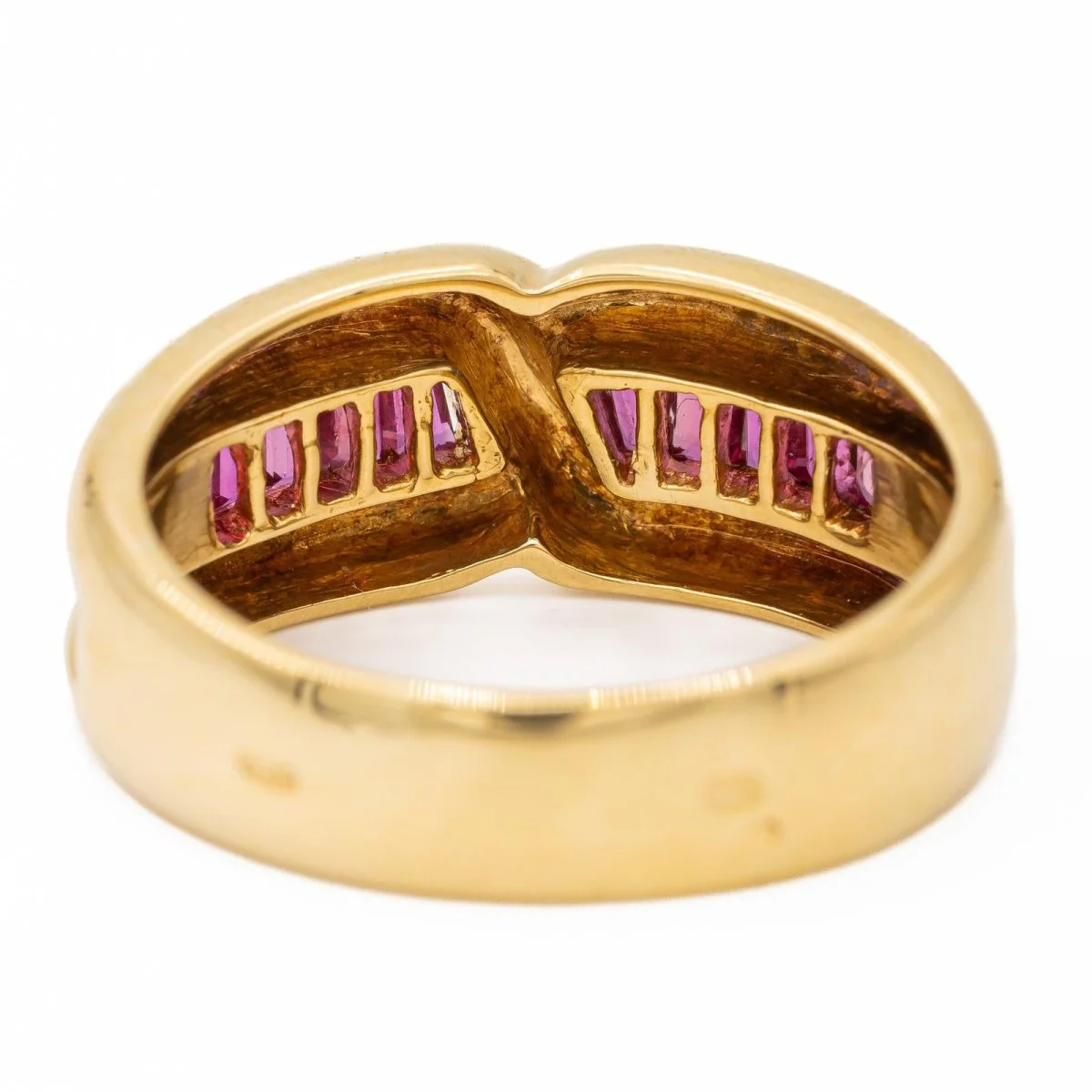 Ruby Yellow Gold Ring - Image 4