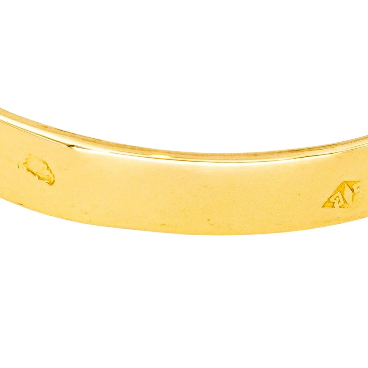 Ring in white gold, yellow gold, sapphire and diamonds - Image 7