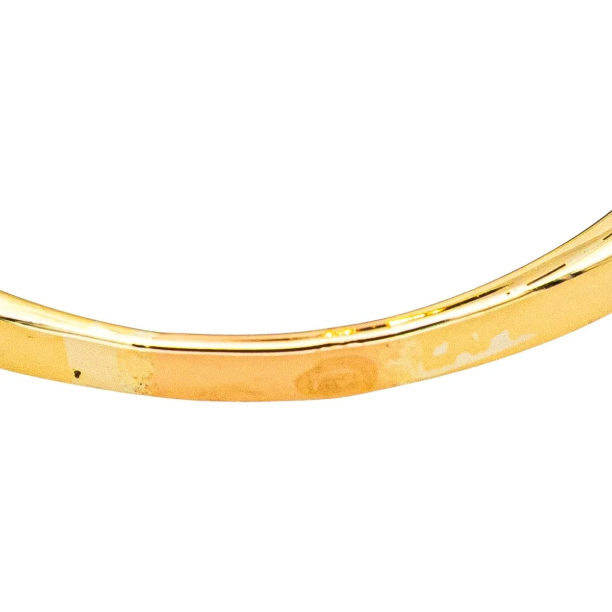 Entourage ring in yellow gold, sapphire and diamonds - Image 7
