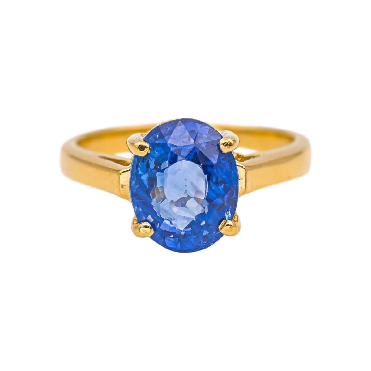 Ring Yellow gold Sapphire
