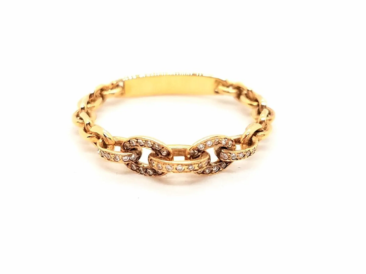 Ring Rose gold Diamond - Image 3