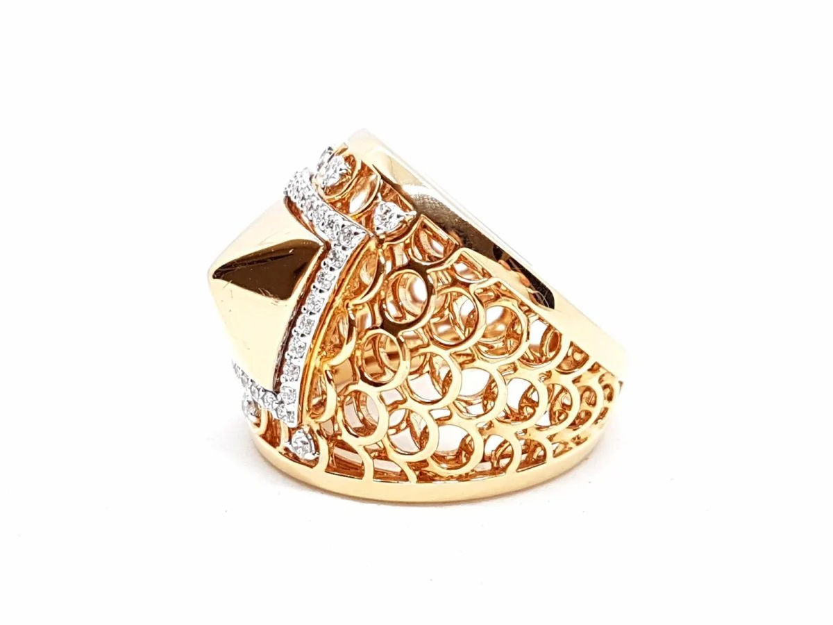 Ring Rose gold Diamond - Image 13