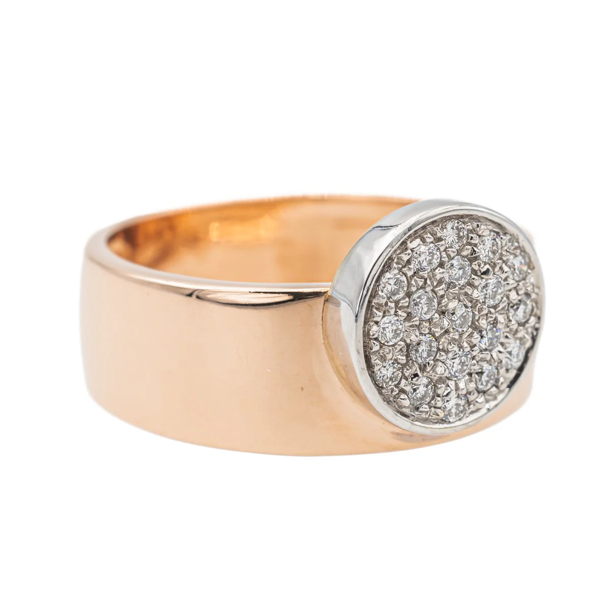 Ring Pink gold diamond - Image 7