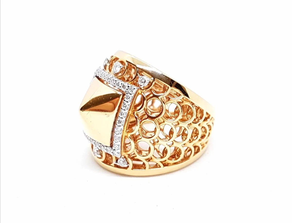 Ring Rose gold Diamond - Image 14