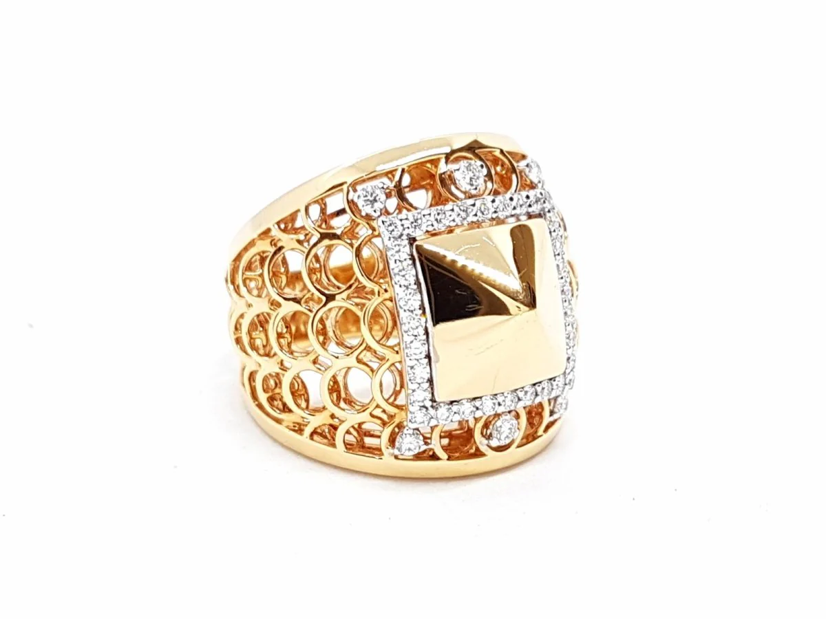 Ring Rose gold Diamond - Image 15