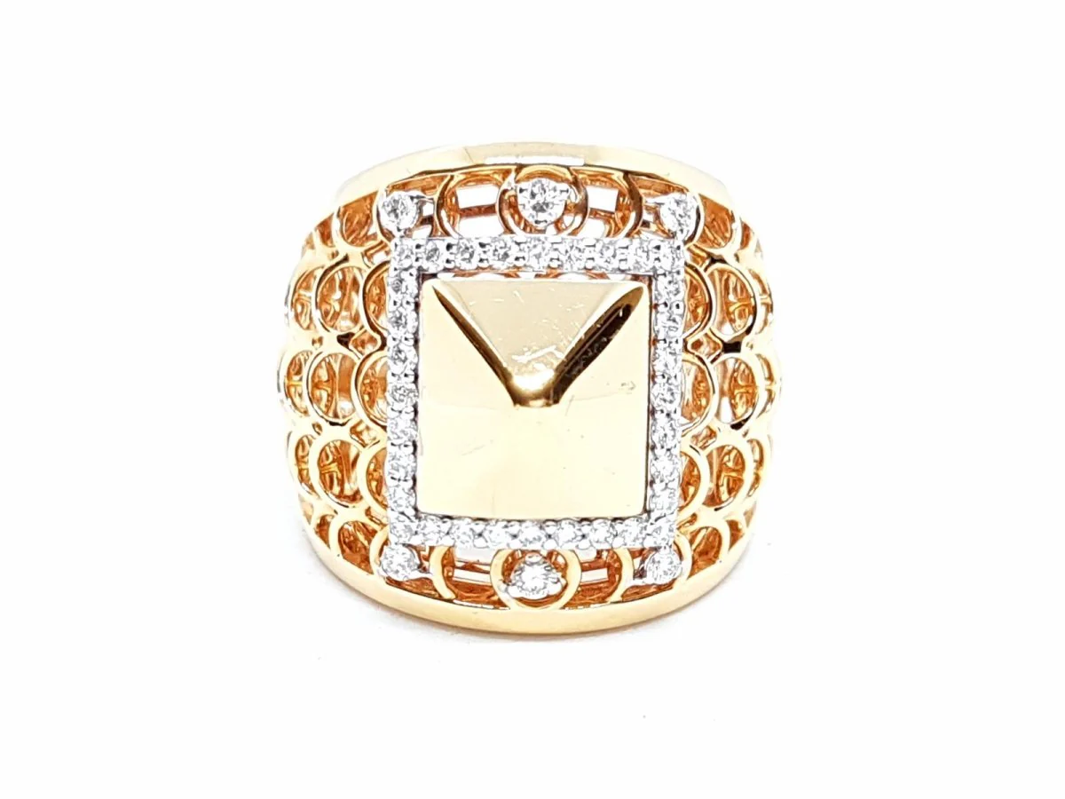 Ring Rose gold Diamond - Image 17