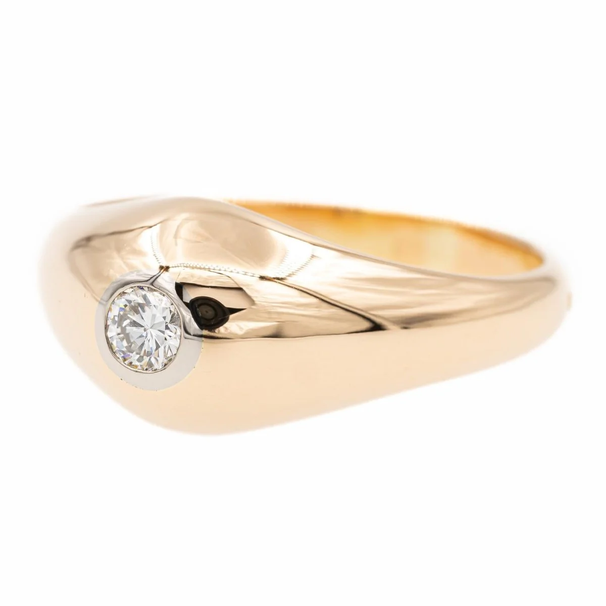 Ring Rose gold Diamond - Image 3