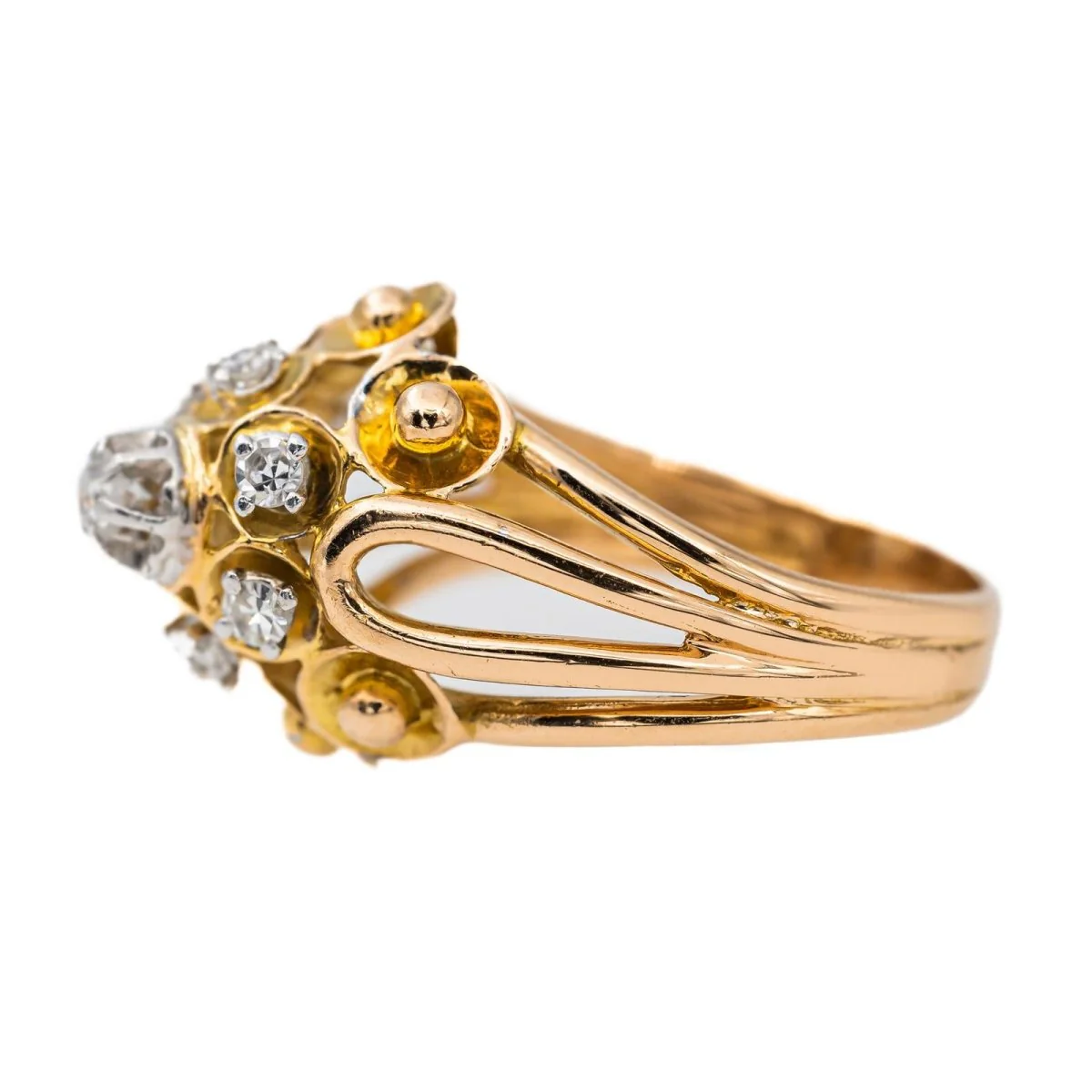 Ring Rose gold Diamond - Image 4