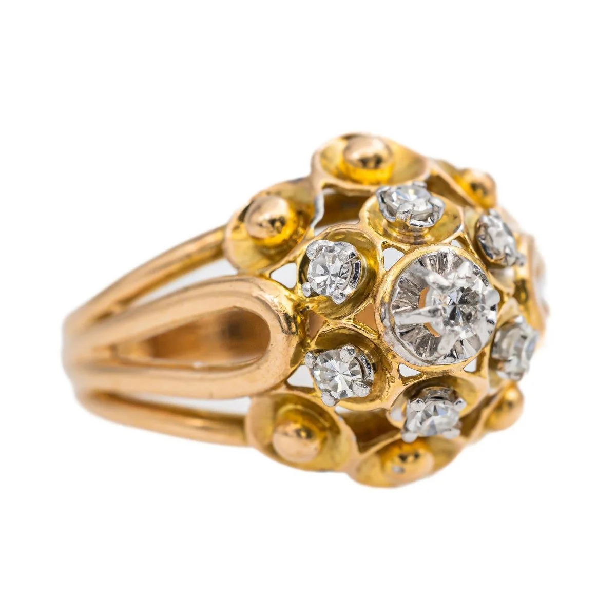Ring Rose gold Diamond - Image 7