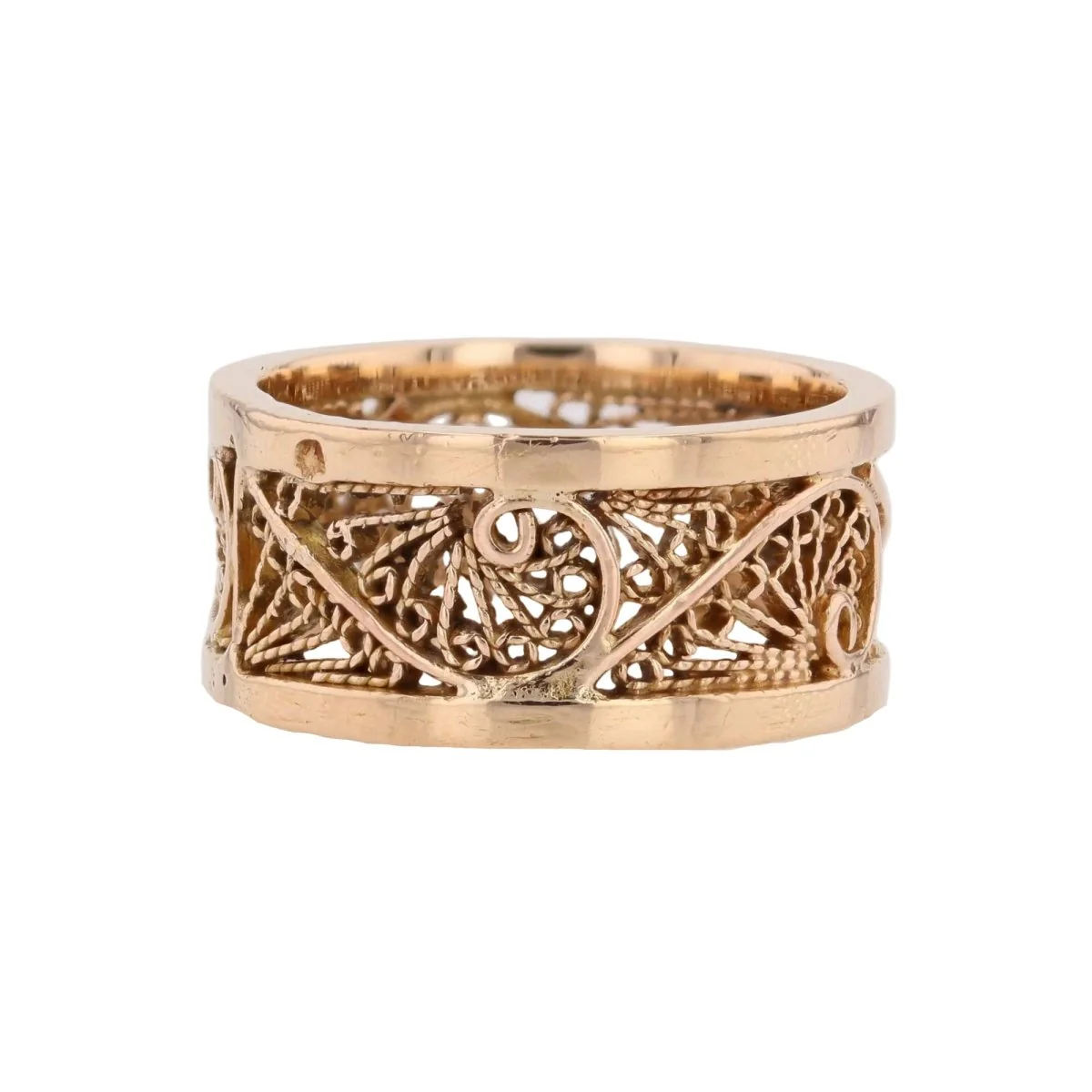 Ring Headband in rose gold - Image 4