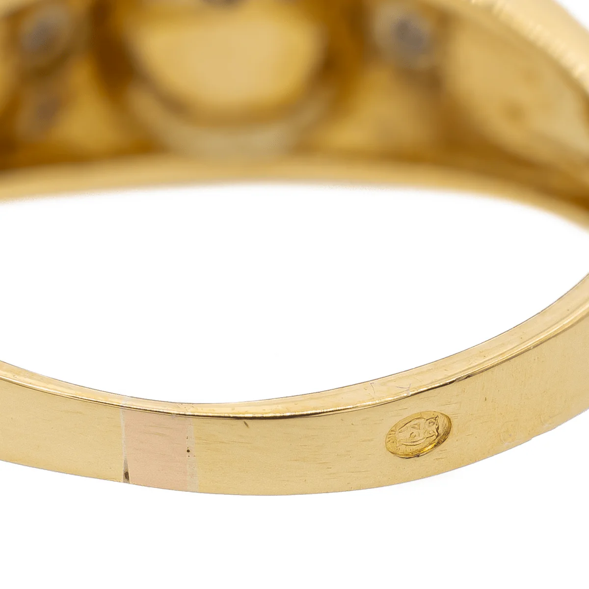 Ring Pearl Yellow Gold Pearl - Image 7