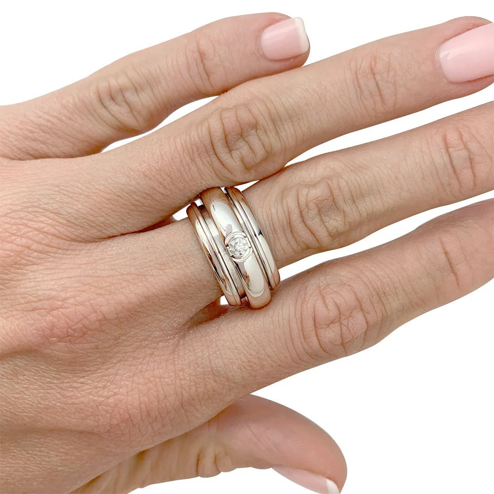 Piaget “Possession” ring in white gold, diamond - Image 3